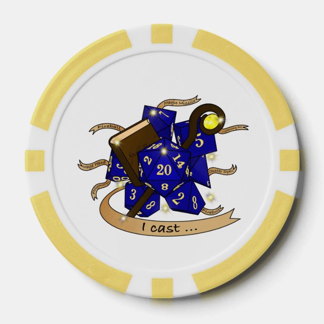 Jetons De Poker Boule de football (Recto)