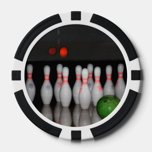Jetons De Poker Bowling (Recto)