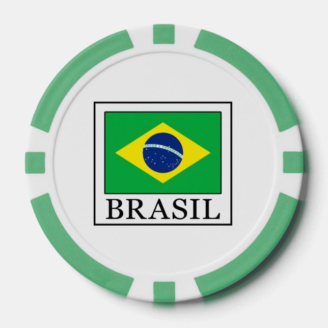 Jetons De Poker Brasil (Recto)