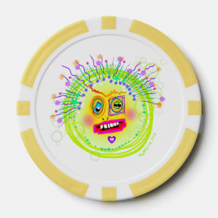 Jetons De Poker Bulles Smile Meemogie Emoji Art