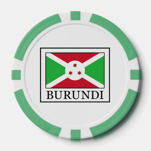 Jetons De Poker Burundi (Recto)