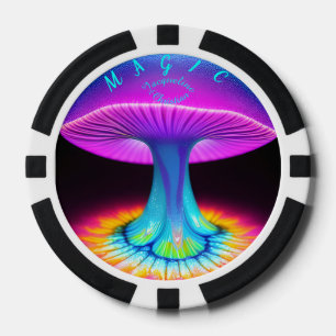 Jetons De Poker Cadeau de mariage unique Néo-Boho
