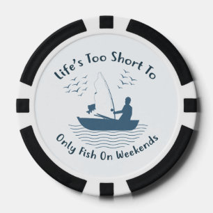 Jetons De Poker Cadeau de pêche, Essentiels de nuit de jeu
