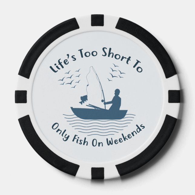 Jetons De Poker Cadeau de pêche, Essentiels de nuit de jeu (Recto)