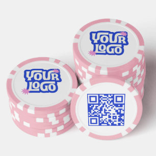 Jetons De Poker Cadeau promotionnel d'entreprise avec logo de code