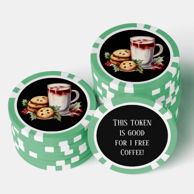 Jetons De Poker Café gratuit de Noël festif (Empiler)