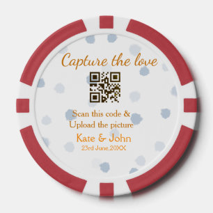 Jetons De Poker Capturer l'amour ajouter QR numérisation télécharg