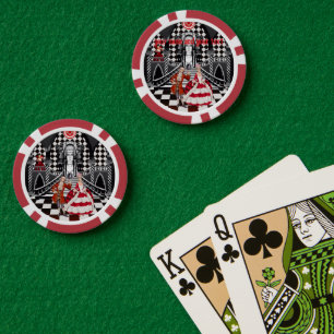 Jetons De Poker Carnaval dans un pays magique