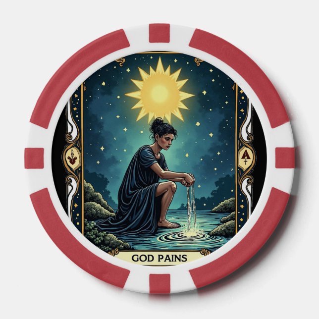 Jetons De Poker Cartes de James Michael Miller  (Recto)