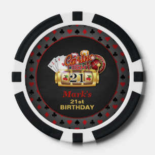 Jetons De Poker Casino 21e Anniversaire Poker Chip