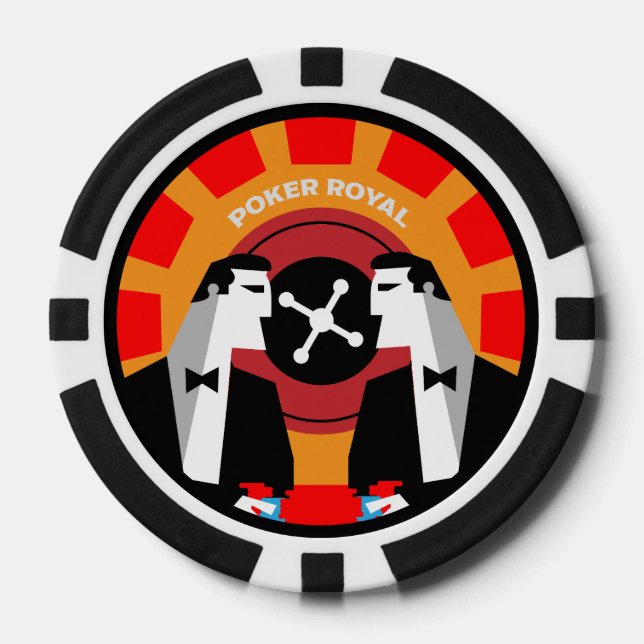 Jetons De Poker Casino Gambling Poker Roulette (Recto)