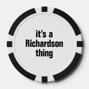 Jetons De Poker c'est un richardson