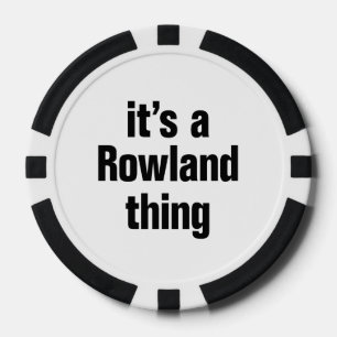 Jetons De Poker c'est un terrain de rowland