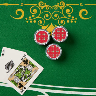 Jetons De Poker Charme des Fêtes de Noël Motif 02 -
