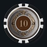 Jetons De Poker Charme personnalisé Lucky<br><div class="desc">Le design de cette puce de poker est extrêmement unique et fascinant. La puce a l'air mystérieuse et antique. Le point fort de cette conception est la possibilité d'ajouter votre propre nom ou un texte personnalisé. Cela fait de chaque puce un objet de collection unique et personnel. Que vous ajoutiez...</div>