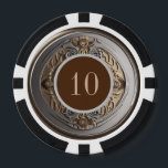 Jetons De Poker Charme personnalisé Lucky<br><div class="desc">Le design de cette puce de poker est extrêmement unique et fascinant. La puce a l'air mystérieuse et antique. Le point fort de cette conception est la possibilité d'ajouter votre propre nom ou un texte personnalisé. Cela fait de chaque puce un objet de collection unique et personnel. Que vous ajoutiez...</div>