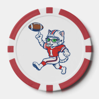 Jetons De Poker Chat de foot drôle
