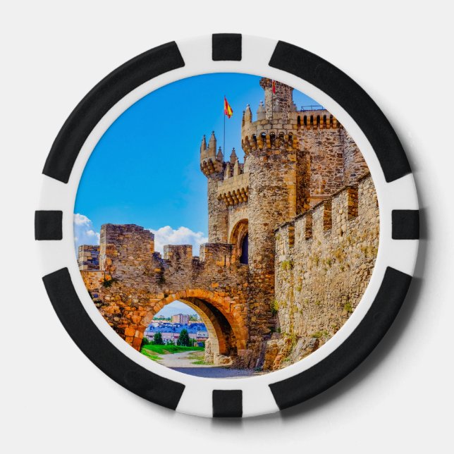 Jetons De Poker Château de Templiers (Recto)