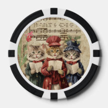 Chats qui chantent des chants de Noël,Chœur de Noë