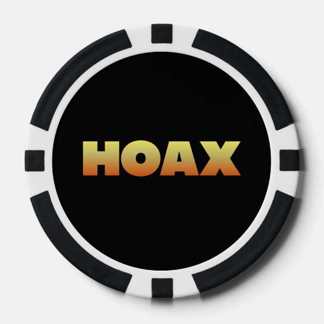 JETONS DE POKER CHEVAUX DE POKER HOAX (Recto)