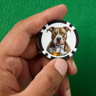 Jetons De Poker Chien de Poker Composite Personnalisé