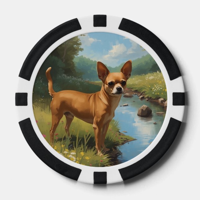 Jetons De Poker Chihuahua (Recto)