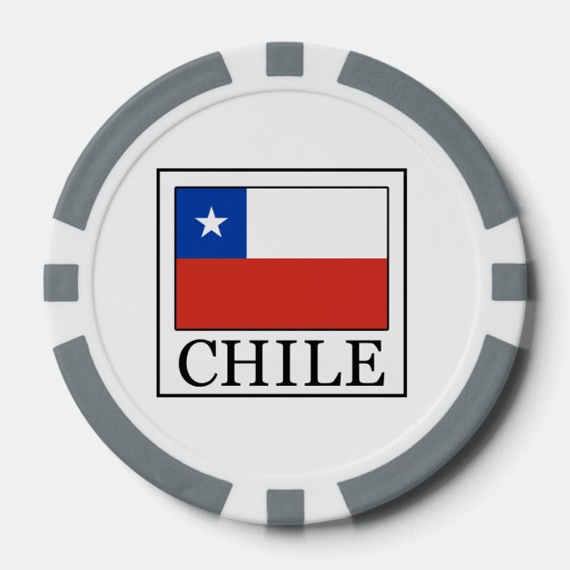 Jetons De Poker Chili (Recto)