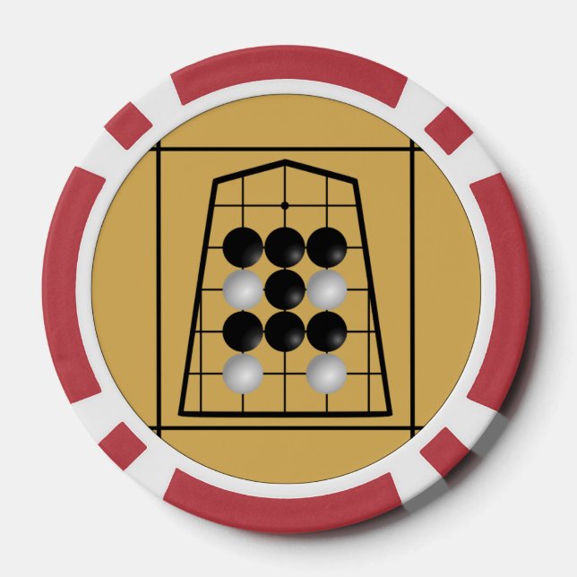 Jetons De Poker Chinese Zodiac Clock (Verso)