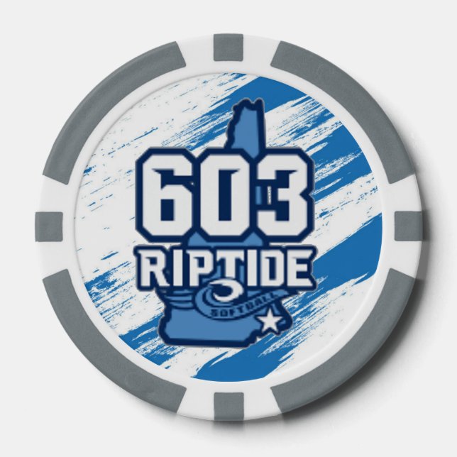 Jetons De Poker Chip de poker "All In" (Recto)