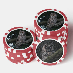 Jetons De Poker Chip de poker gros-plan à oreilles