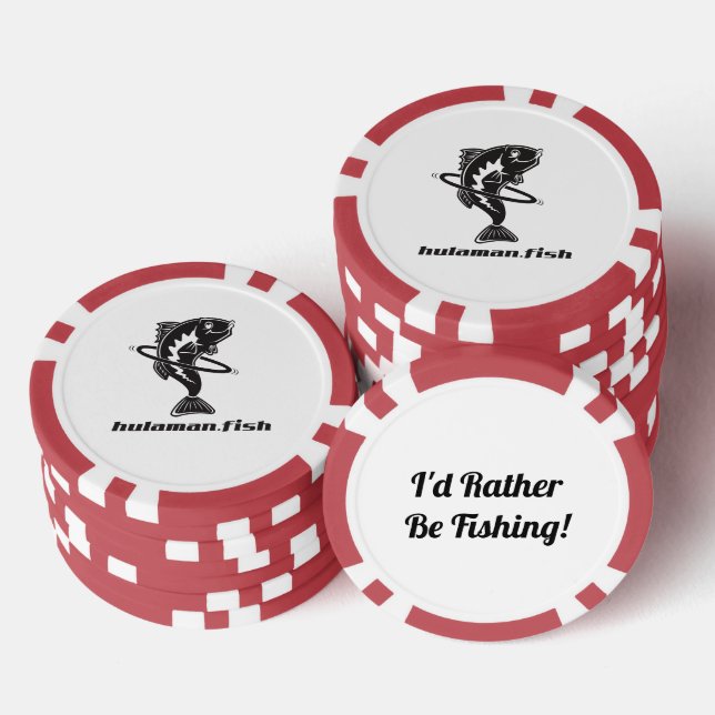 Jetons De Poker Chip de poker HulaMan (Empiler)