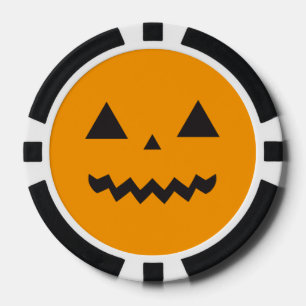 Jetons De Poker Chip de poker Jack O'Lantern