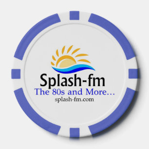 Jetons De Poker Chip de Poker Splash-Fm