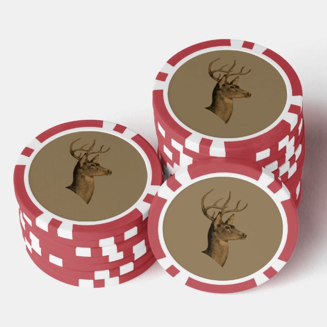 Jetons De Poker Chips de poker Buck Head (Empiler)