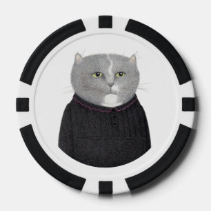 Jetons De Poker Chips de poker CAT POUR LE MAISON