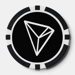 Jetons De Poker Chips de poker de logo TRON TRX