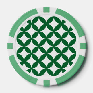 Jetons De Poker Chips de poker Green Shippo