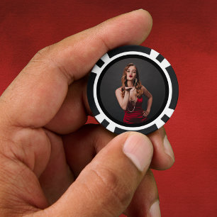 Jetons De Poker Chips de poker photo noir et blanc