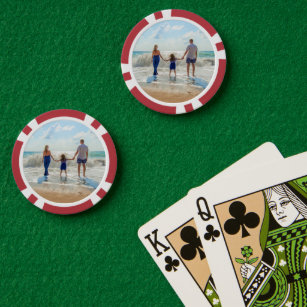 Jetons De Poker Chips de poker photo personnalisés avec vos photos