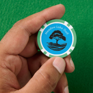 Jetons De Poker Chips de poker sur mesure du terrain de golf