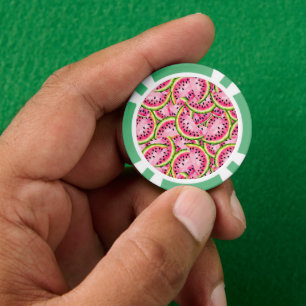 Jetons De Poker Chips de poker surprise Watermelon