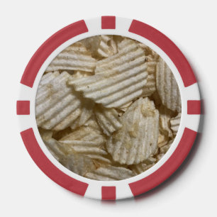 Jetons De Poker Chips de pommes de terre