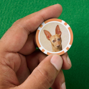 Jetons De Poker Cirneco dell’Etna Peinture - Cute Original Chien A