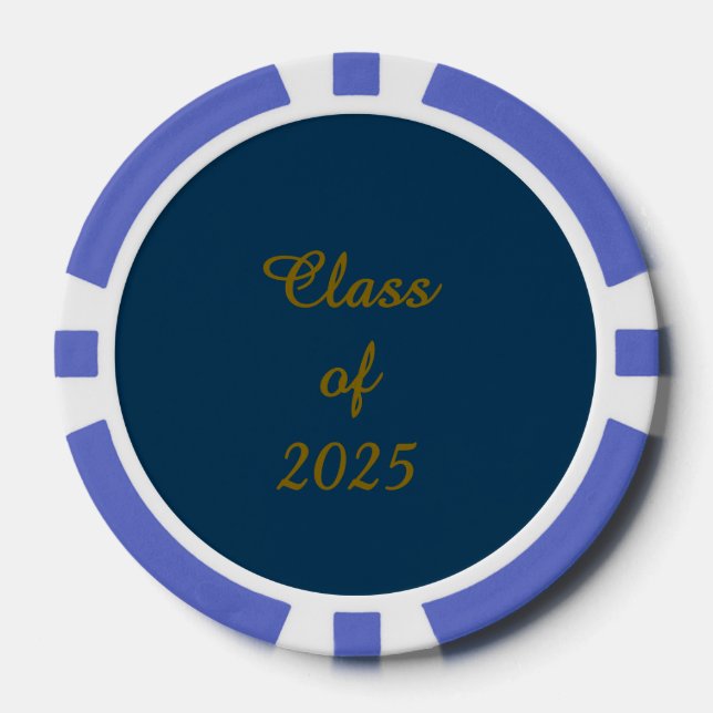 Jetons De Poker Classe Classy de 2025 (Recto)