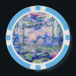 Jetons De Poker Claude Monet - Nymphéas / Nymphéas 1919<br><div class="desc">Nymphéas (W.1852) - Claude Monet,  Huile sur toile,  1916-1919</div>