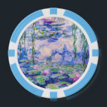 Jetons De Poker Claude Monet - Nymphéas / Nymphéas 1919<br><div class="desc">Nymphéas (W.1852) - Claude Monet,  Huile sur toile,  1916-1919</div>