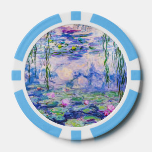 Jetons De Poker Claude Monet - Nymphéas / Water Lilies 1919