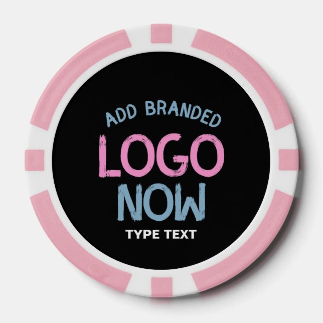 JETONS DE POKER CLIENT SIMPLE CONTEMPORAIN PROPRE NOIR MODE (Recto)