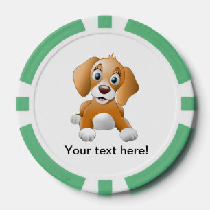 Jetons De Poker Clipart Brown de chien