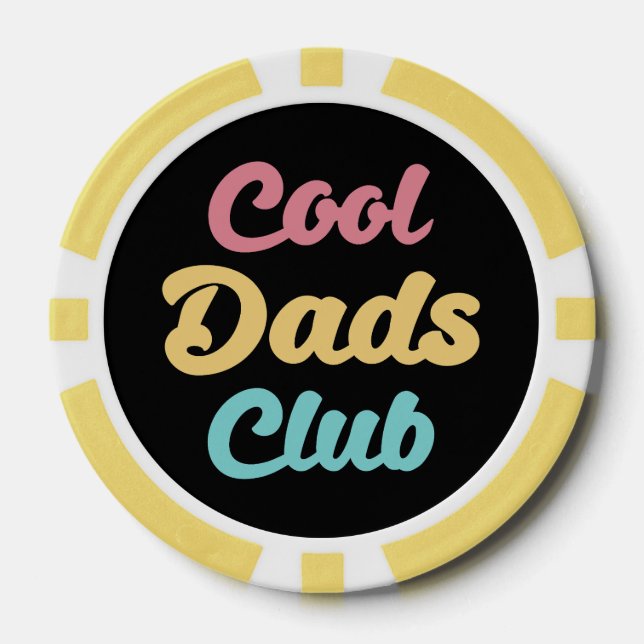Jetons De Poker Club cool Dads II (Recto)